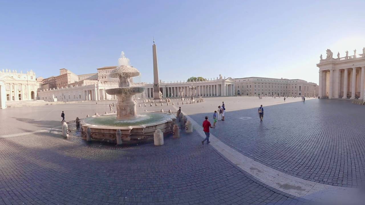 360 Grad vom Petersplatz in Rom | ZDF