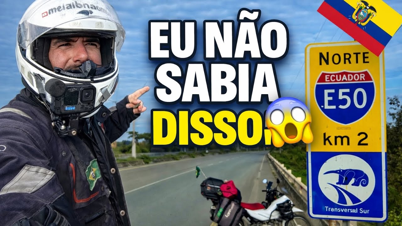 Meiavoltaaomundo 083- 4 curiosidades que descobri logo ao entrar no Equador 🇪🇨 