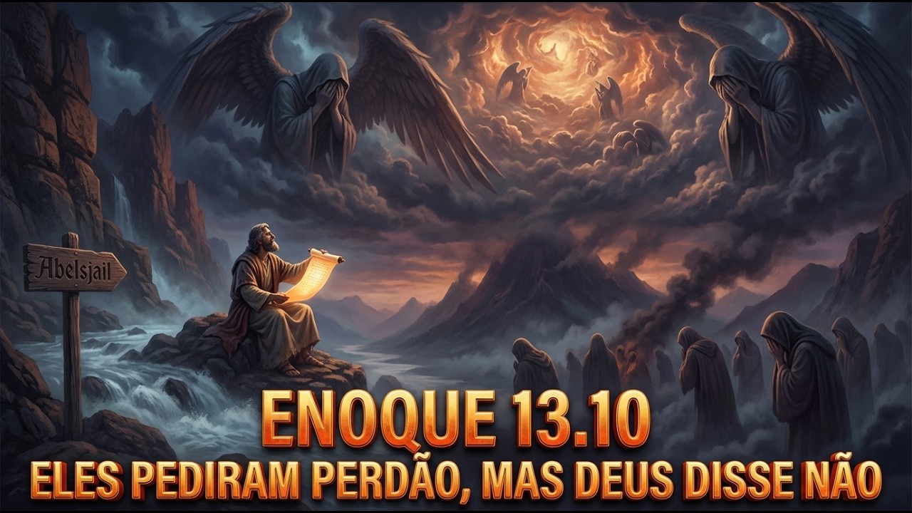 Enoque 13.10 - Por que os Anjos Tiveram Medo de Enoque? A Visão de Repreensão
