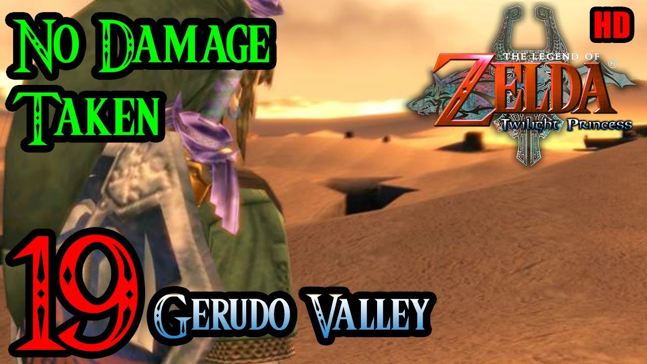 Zelda Twilight Princess Wii 100% Walkthrough 1080p HD Part 19 - Gerudo Desert - Eldin Bridge