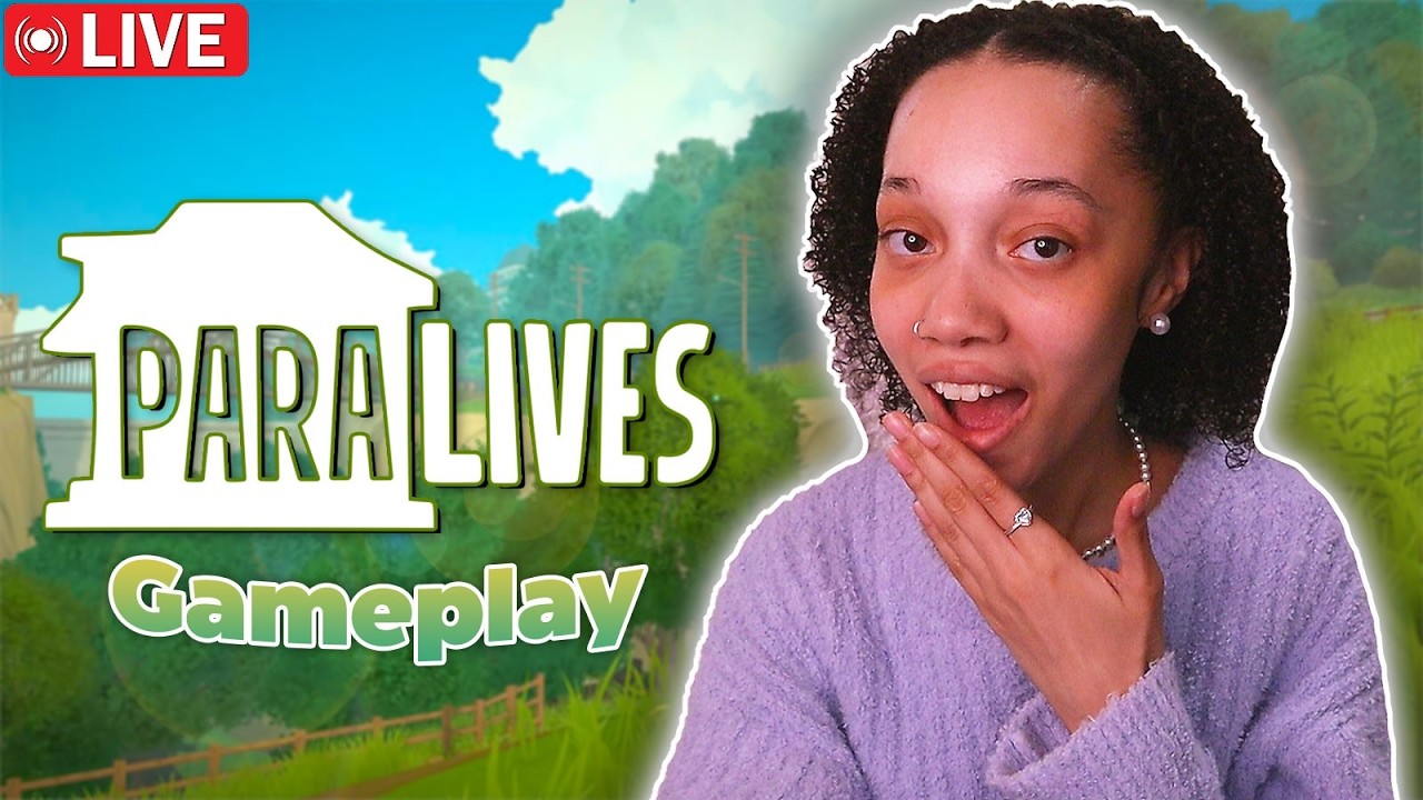 Let's play Paralives! (MY FIRST IMPRESSIONS + PLAYTHROUGH) 🚗💨ᯓ🏡