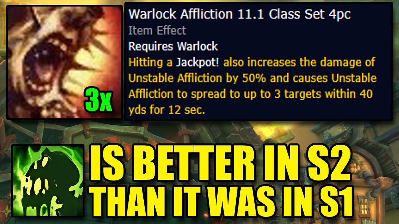 AFFLICTION WARLOCK IN SEASON 2 IS EVEN BETTER THAN IN SEASON 1 | The War Within Undermined PvP 11.1