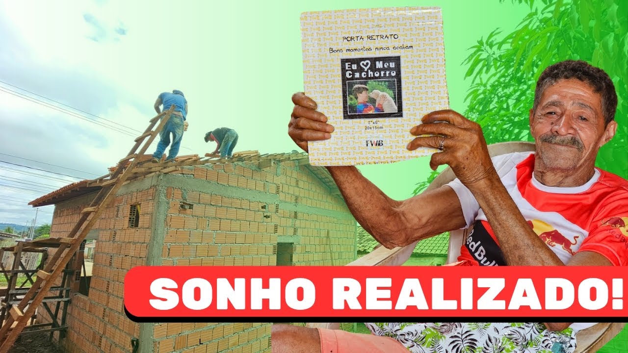 SEU MILTON NÃO SEGURA A ALEGRIA COM A NOVA CASA❤️