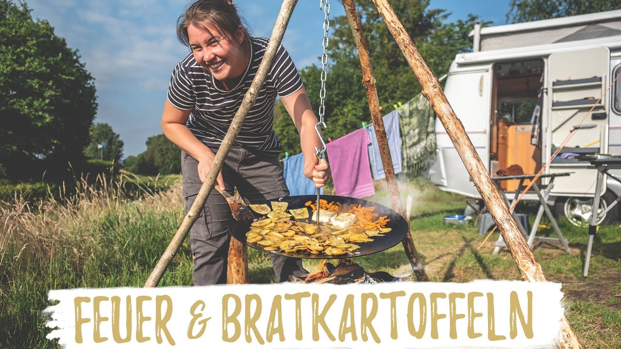 Feuerk&uuml;che: Outdoor kochen mit unserer Feuerschale