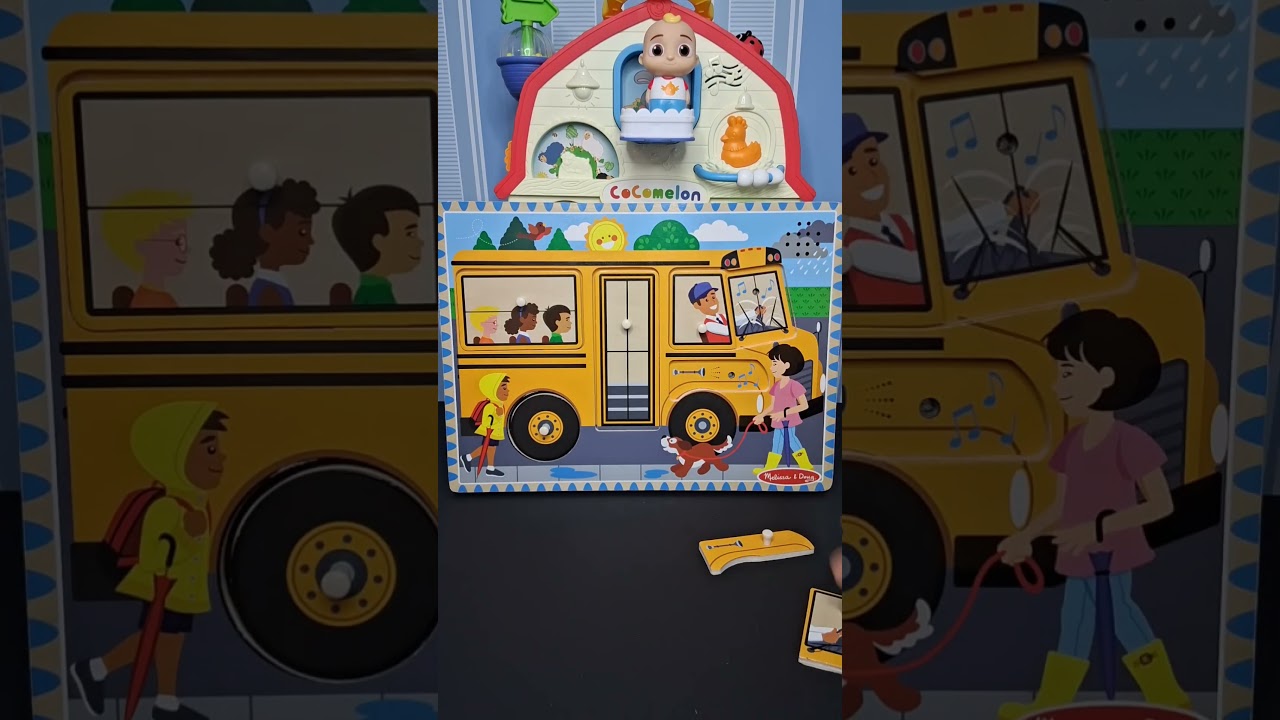 🚌 Уникальный деревянный пазл в виде автобуса