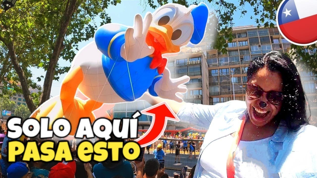 Disney 100 en chile 🇨🇱 y su desfile del Paris Parade 😱