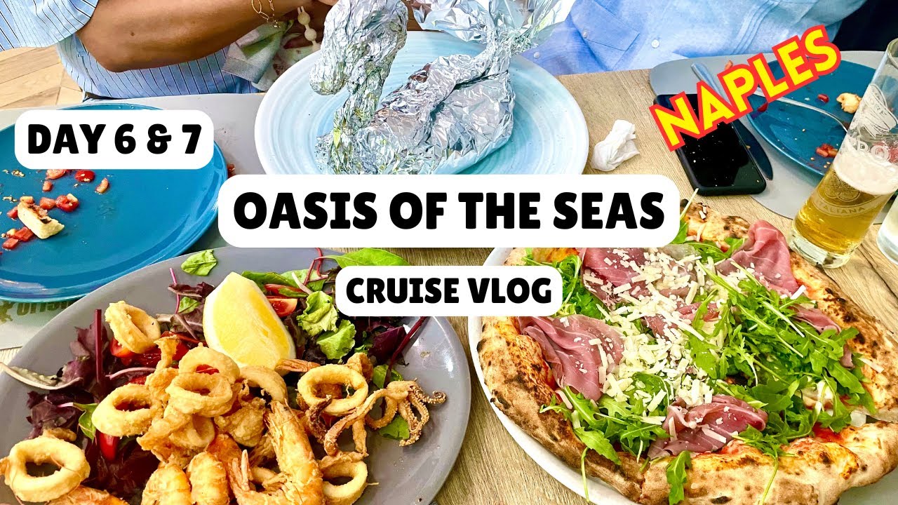 Exploring Naples & Eating Napoli Pizza | Royal Caribbean Oasis Of The Seas Cruise | Travel Vlog