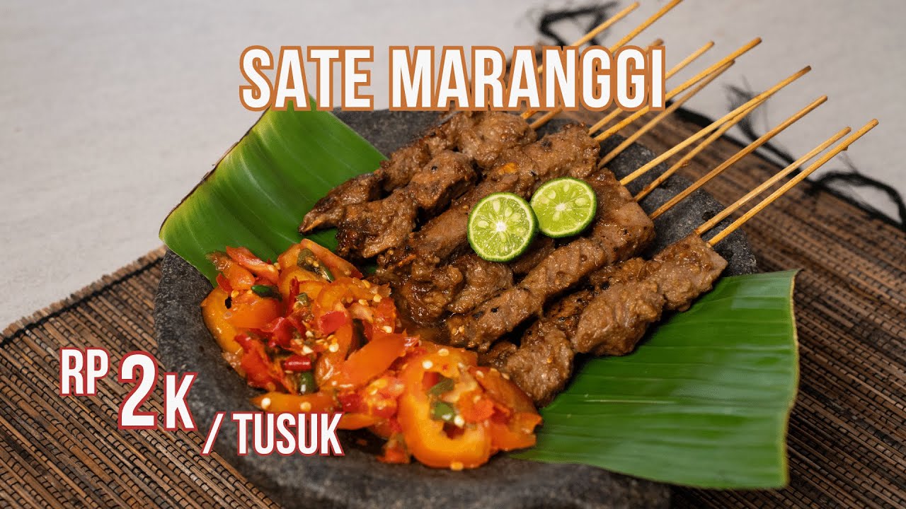 Empuk Gurih Enak ! Resep Sate Maranggi