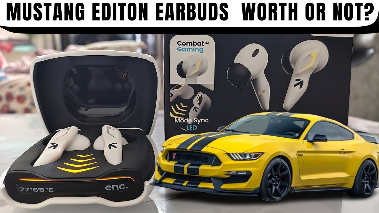 MUSTANG Edition Goboult Earbuds: The ULTIMATE Sound Experience Awaits!