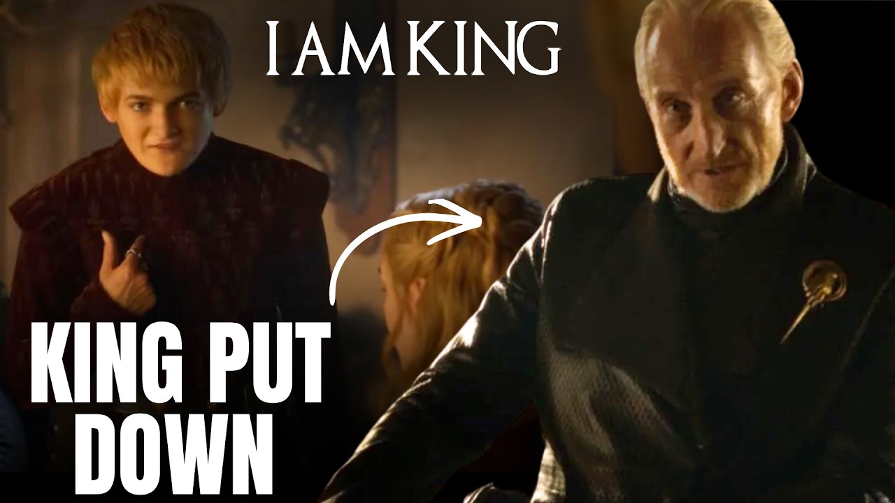 One Scene Destroyed Joffrey's Power Authority FROM Tywin Lannister