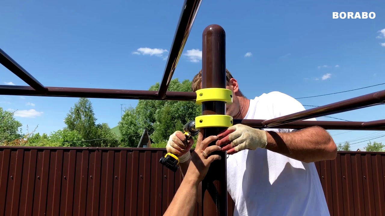 Workout - профессиональная установка комплекса на даче