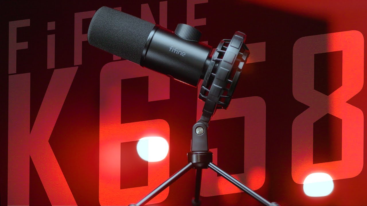FiFine K658 Dynamic USB Microphone Review / Test (ft. Shure MV7, Samson Q9U & Q2U, ATR2100X, XM8500)