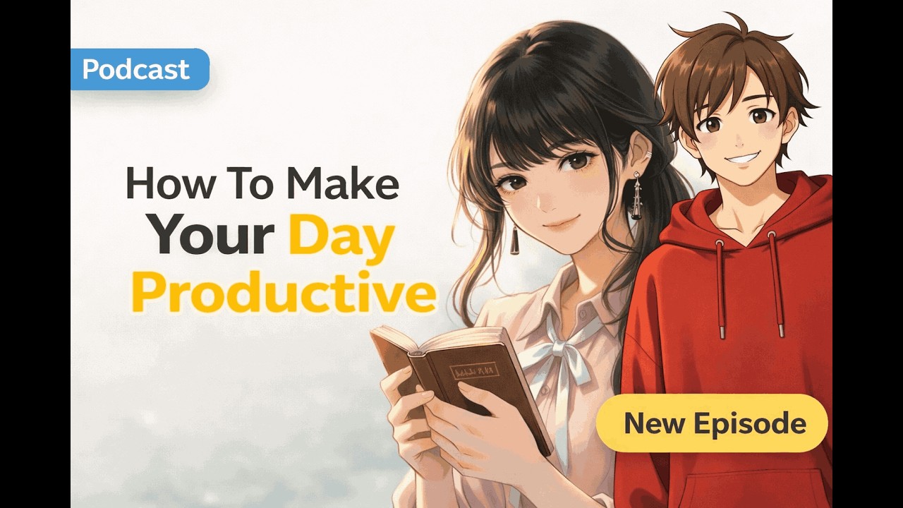 English Learning Podcast | How To Make Your Day Productive