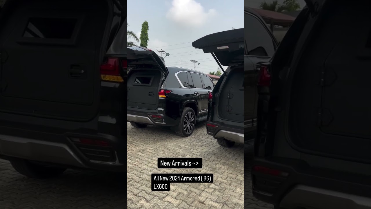 Brand new 2024 Lexus LX600 armored (bulletproof) available for sale #lexuslx #lexus #lexuslx600