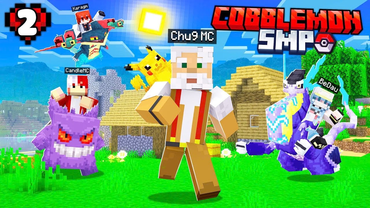 MINECRAFT COBBLEMON SMP * TẬP 2 | CH&Uacute; 9 BỊ TẤN C&Ocirc;NG HỘI ĐỒNG, TRẬN ĐẤU VỚI POKEMON HUYỀN THOẠI!