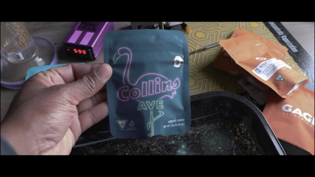 Trying COLLINS AVE strain from GAGE CANNABIS