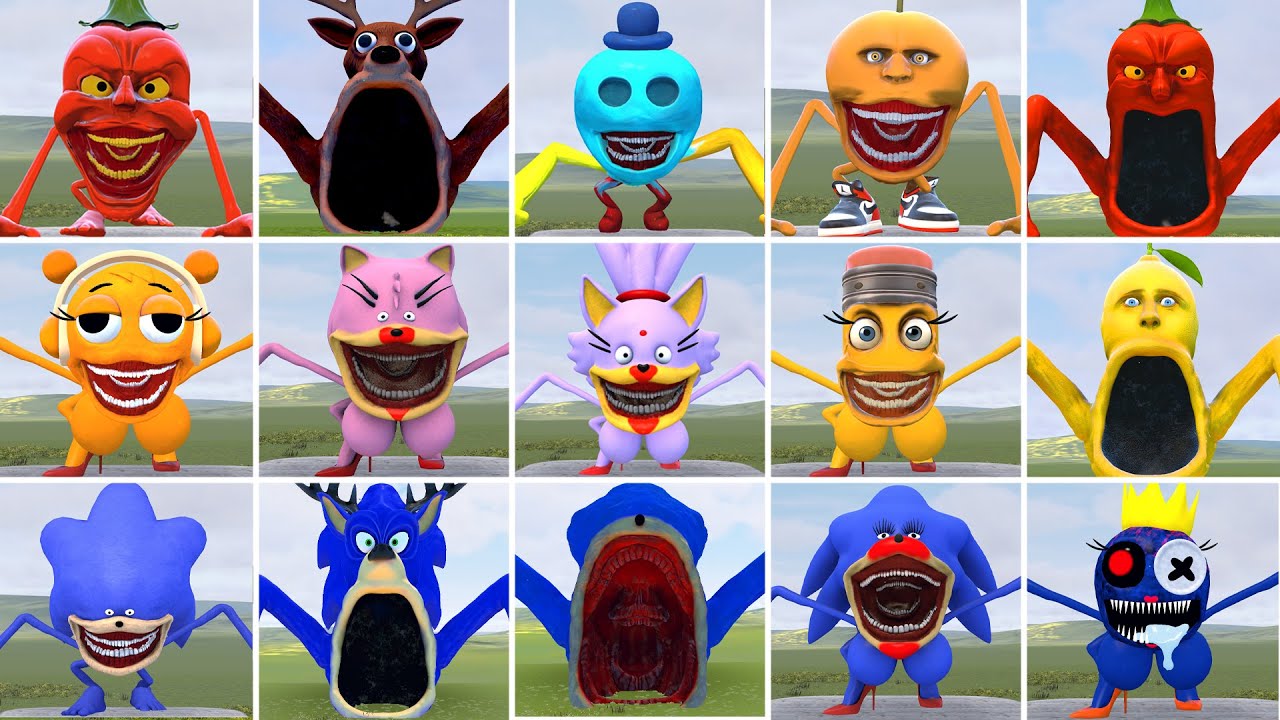 NEW SHIN SONIC CAPUCHINA XXL TAPES LOVE STORY In Garry's Mod!