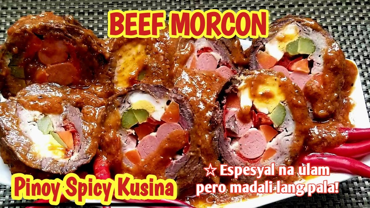 Morcon | Beef Recipe - Pinoy Style