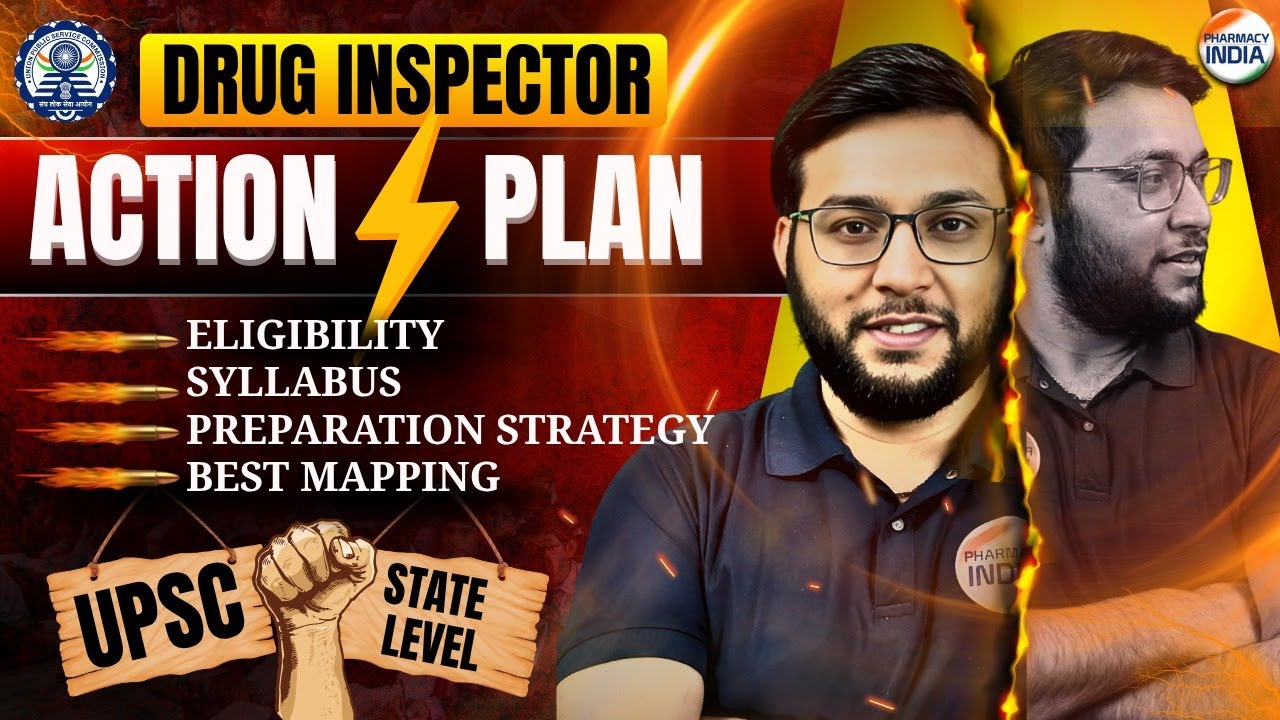 Drug Inspector Preparation Strategy | Central & State Level | Syllabus | Topics | Books | Cut Off