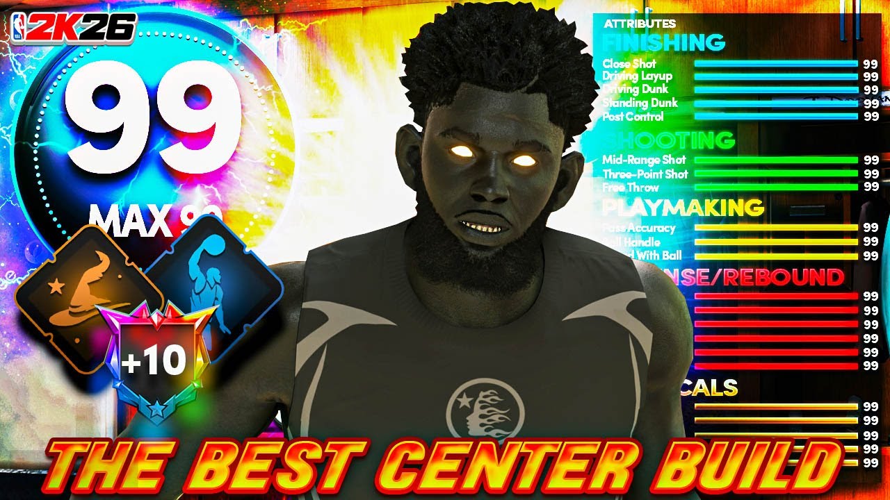 6'8-футовый центральный нападающий, доминировавший на сцене Comp Stage/Crew Battle в NBA 2K26