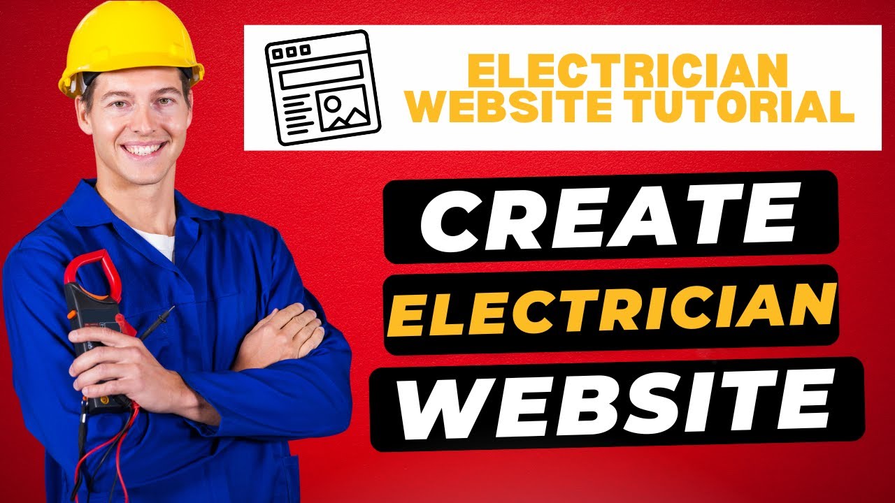 How To Create An Electrician Website 🔥 - Electrician Website Design Tutorial!
