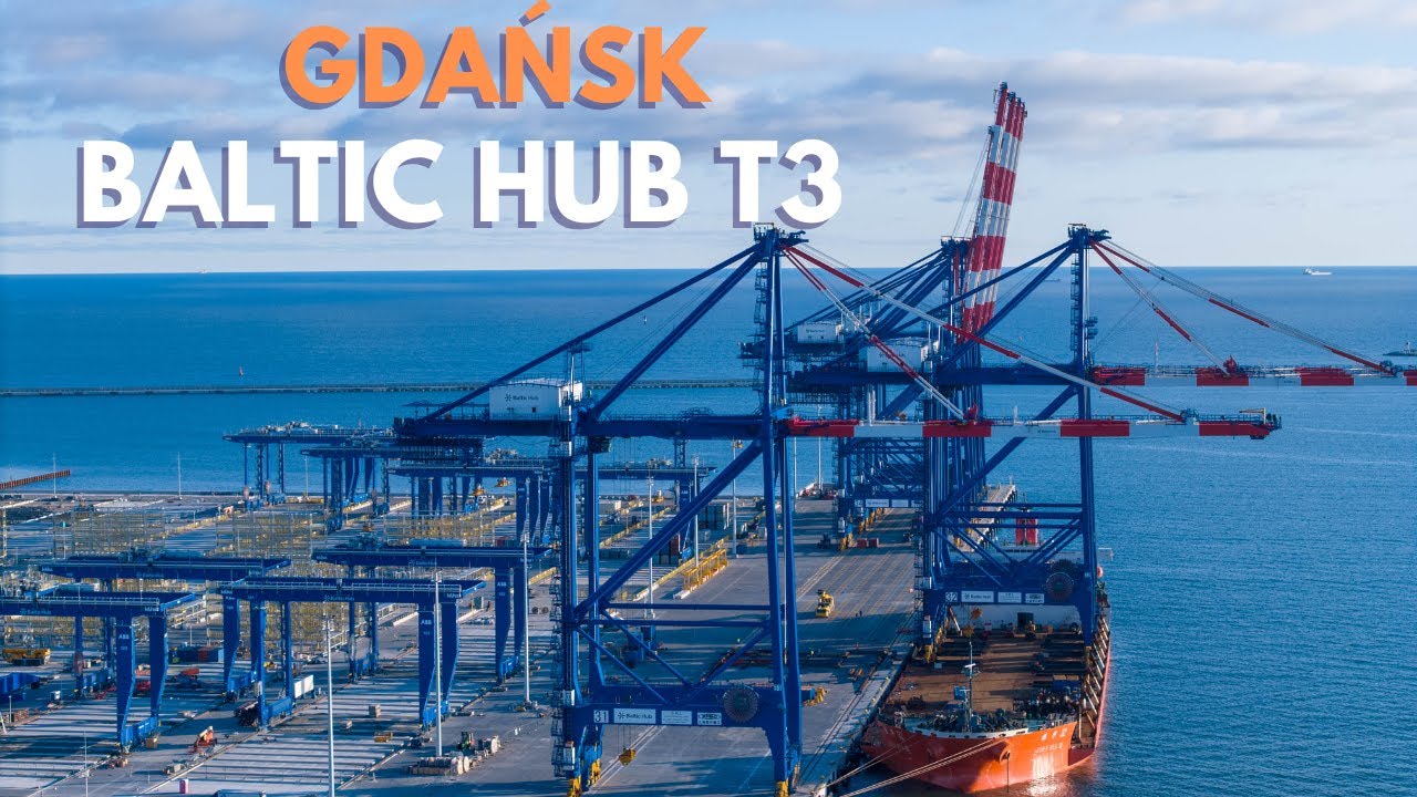 Baltic Hub T3 | ZHEN HUA 32 | Gdańsk Stogi | Dron | 15.03.2025