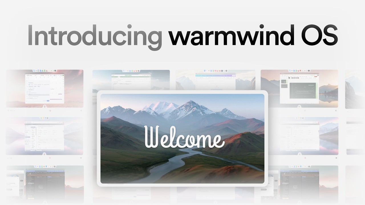 warmwind OS in 78 seconds