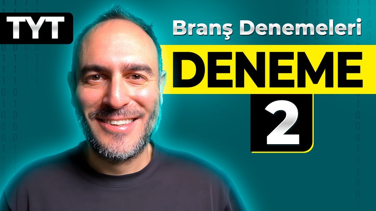 TYT Matematik 10’lu Branş Denemesi | 2.Deneme Çözümleri