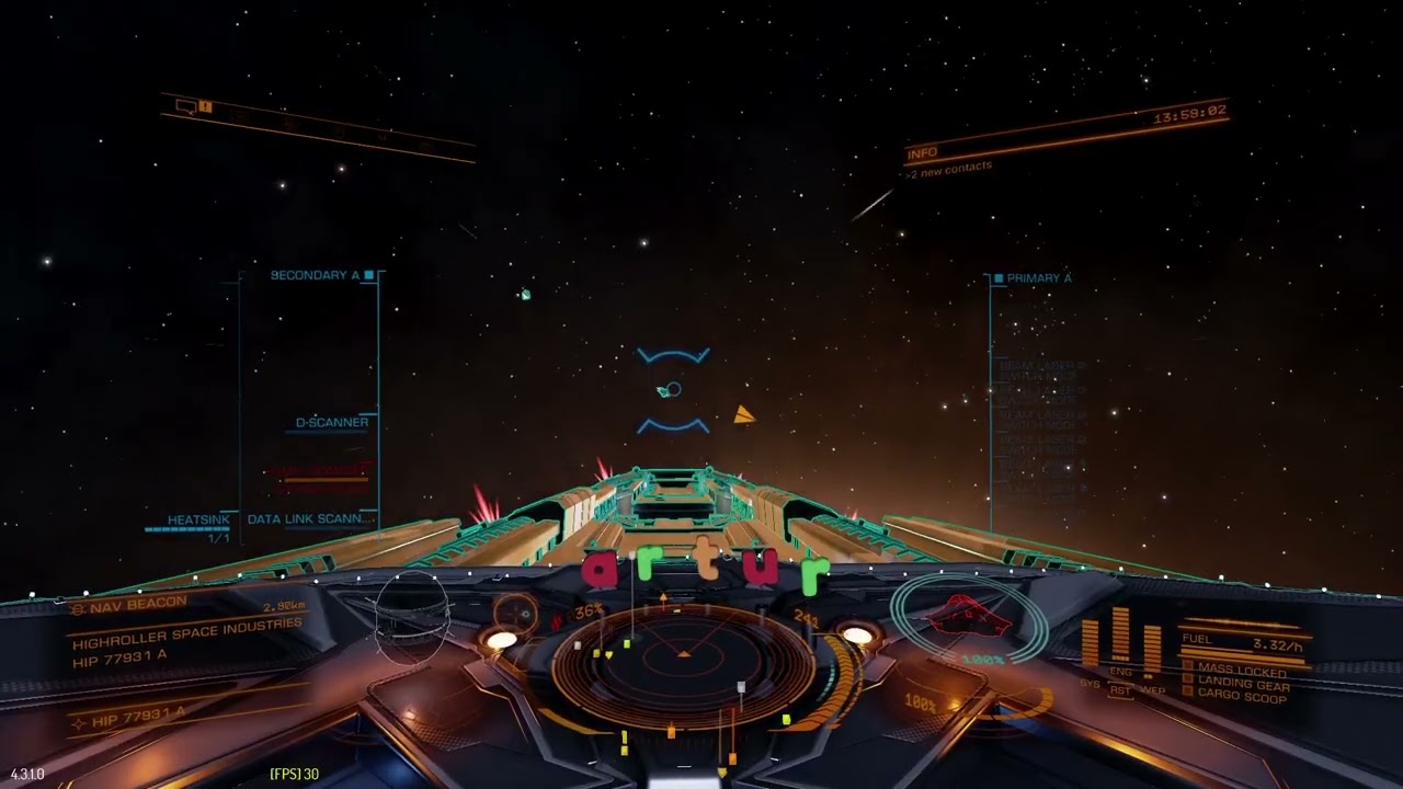 2026 02 27 14 49 30 Doing some PowerPlay chores with the Imperial Corvette
