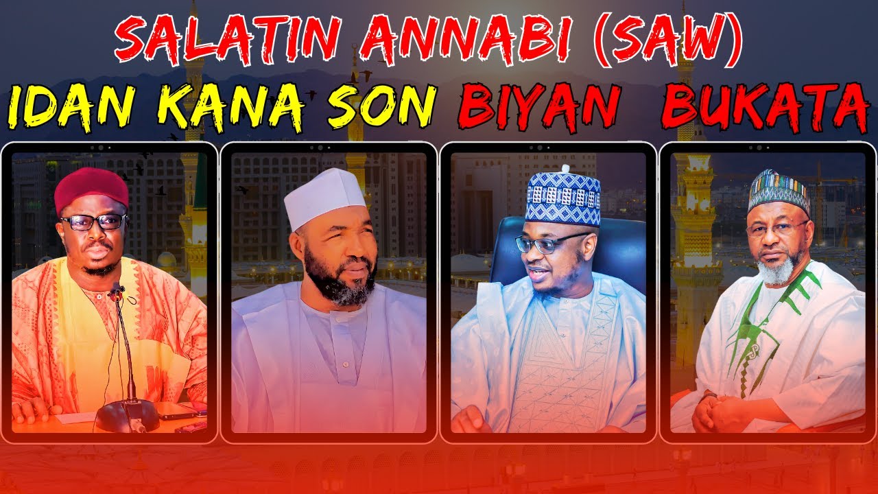 Falalar SALATIN ANNABI (S.A.W) || Sheikh Aminu Daurawa, Isa Ali Pantami, Abul Husnain, Dr Bashir