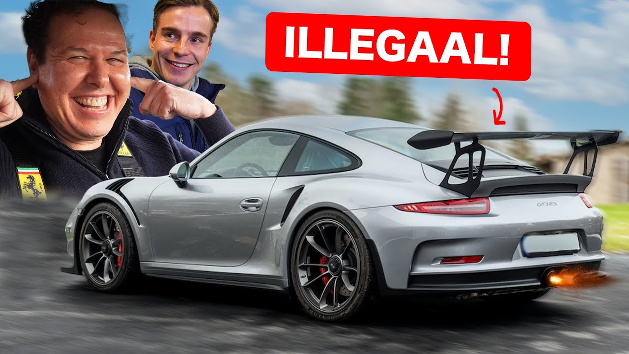 MAN met LUIDSTE PORSCHE van NEDERLAND! *BIZAR*
