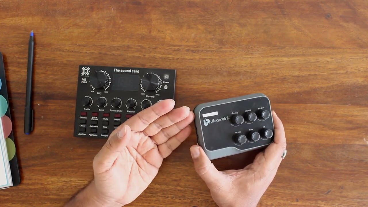 Xtreme v8 sound card vs Ultraprolink sound mixer comparison