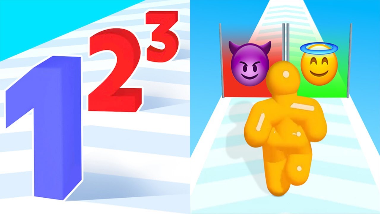 Number Master VS Tall Man Run - All Levels Gameplay Android iOS #1