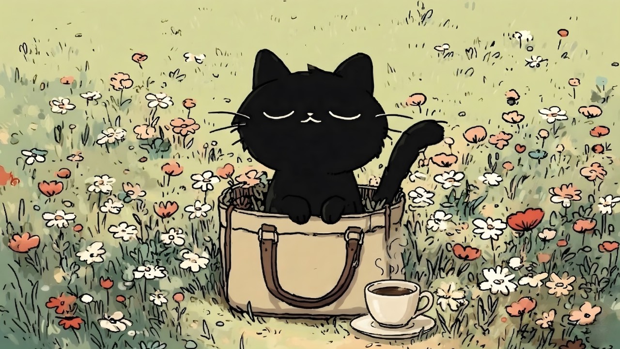 Peaceful Cat Jazz Relax &ndash; Relaxing Coffee Break Music in Nature