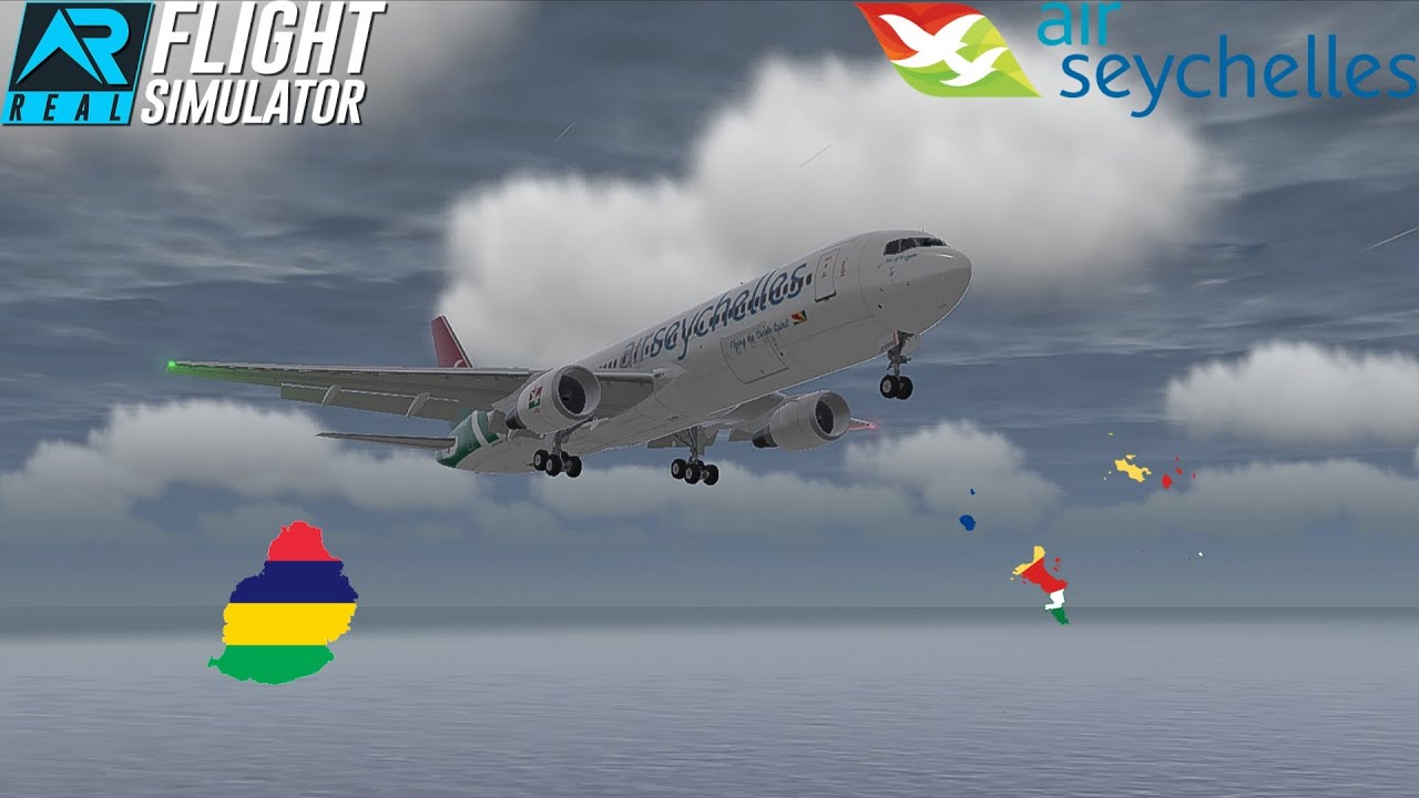 RFS — настоящий авиасимулятор | Маврикий (MRU) — Виктория (SEZ) | Air Seychelles