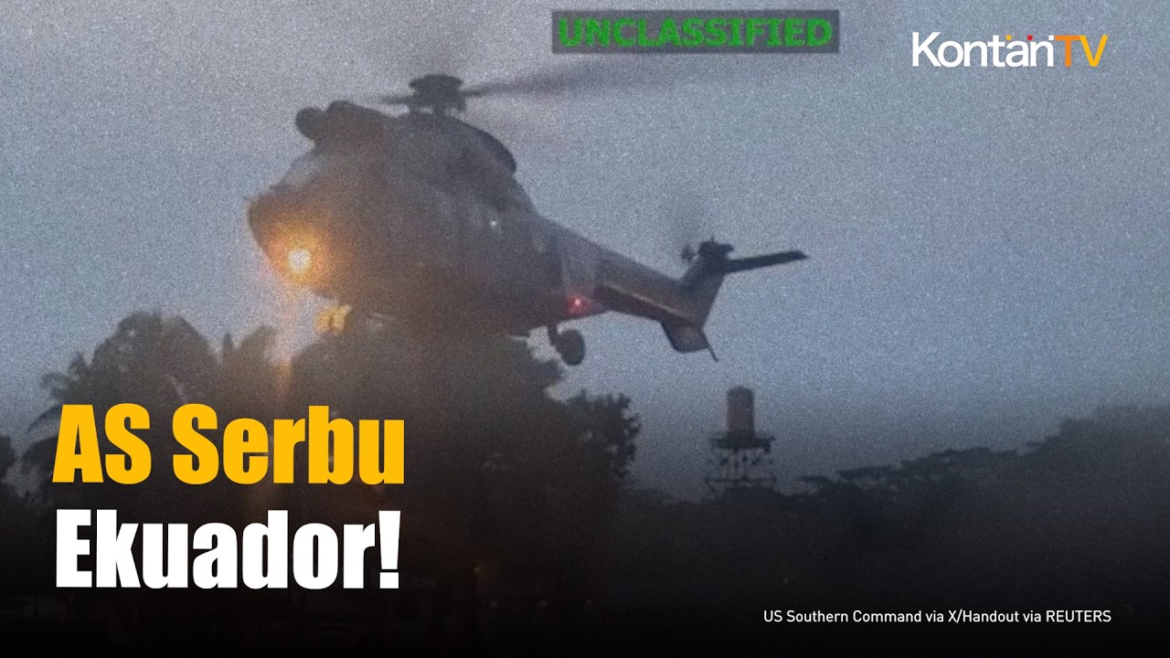 AS Buka Front Baru! Kini Gelar Operasi Militer di Ekuador