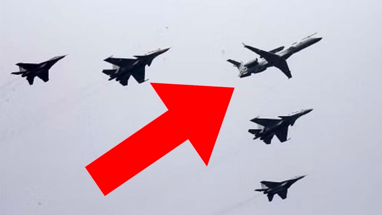 Secret Encounter of Air Force One and 4 MIGs