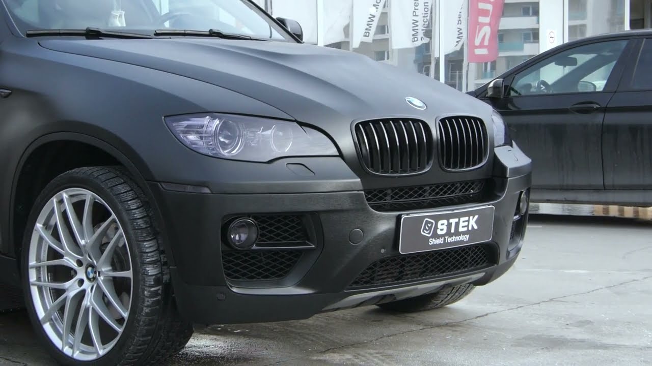 IRISTEK Brushed Black &mdash; BMW X6 yliteippaus