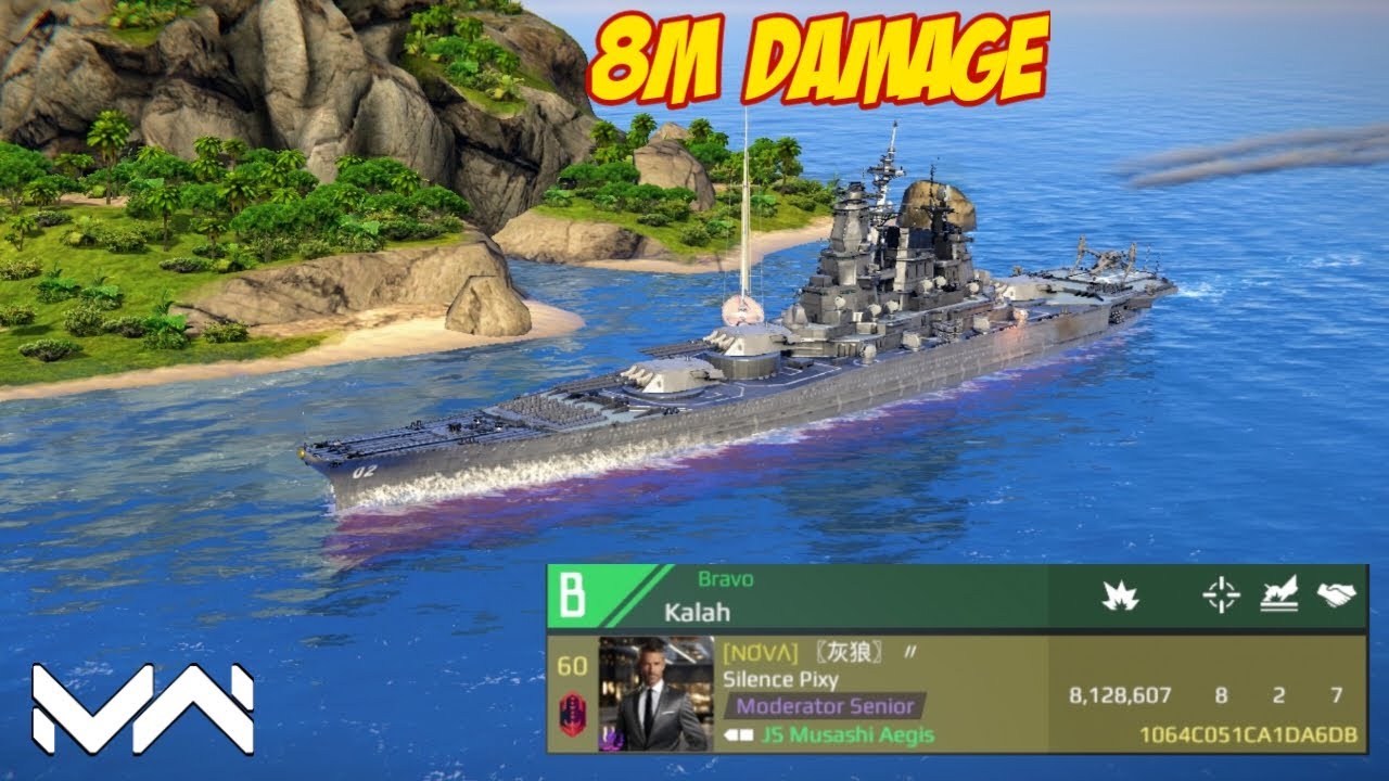JS Musashi Aegis - Escort mode with 8M Damage‼️