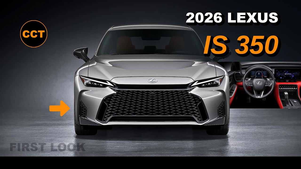 FIRST LOOK | 2026 Lexus IS 350