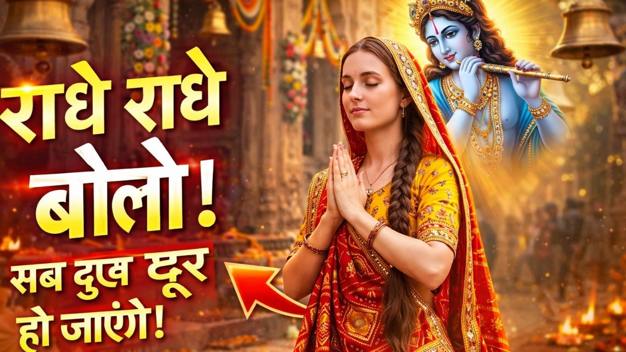 राधे राधे बोलो | Barsane Wali Radhe Bhajan | Heart Touching Radha Rani Bhajan | Krishna Bhakti Song