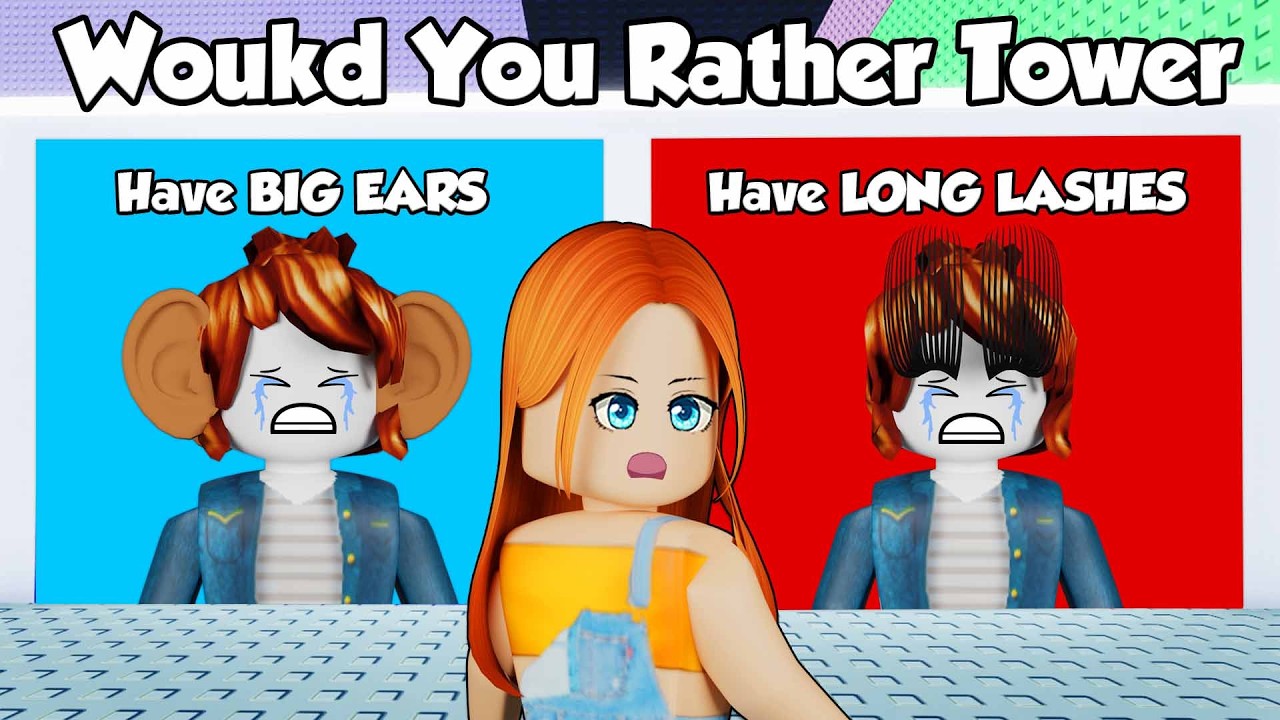 ANO ANG PIPILIIN KO DITO? ANG HIRAP MAMILI | ROBLOX Would You Rather Tower