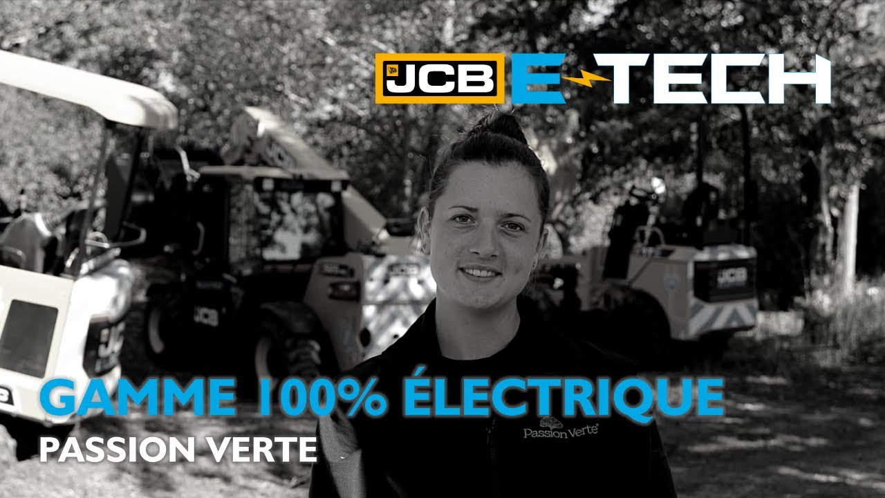 Témoignage - La gamme JCB E-TECH au service des paysagistes