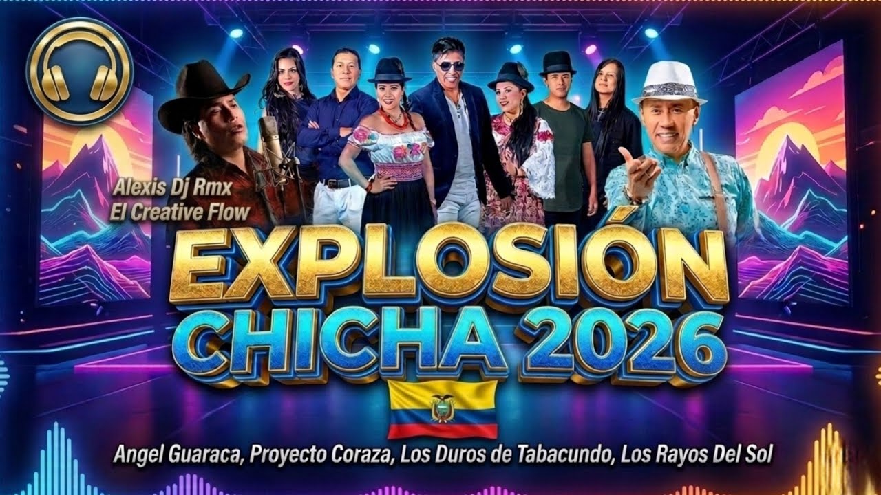 CHICHA MIX TRAVOLTOSOS ANGEL GUARACA BAYRON CAICEDO LOS DUROS DE TABACUNDO PROYECTO CORAZA LATITUD 5