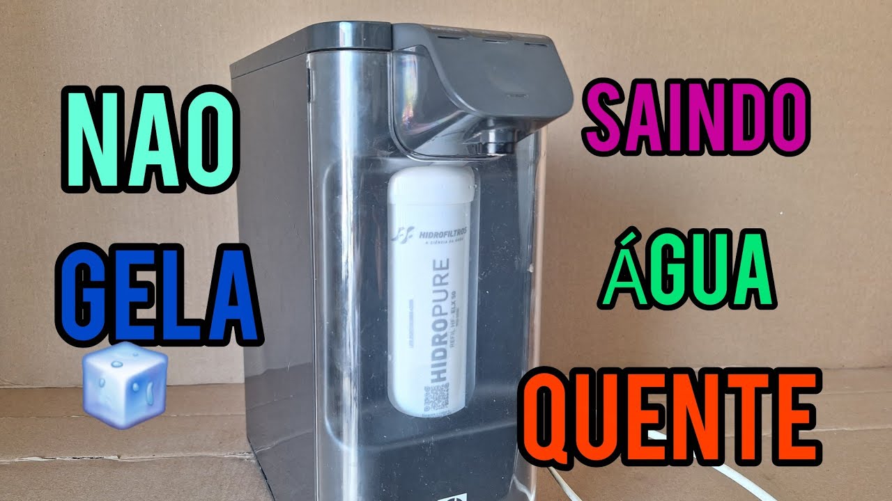 PURIFICADOR ELECTROLUX  PE12G ,PE12A, PE12B, PE12V,  SAINDO ÁGUA QUENTE 