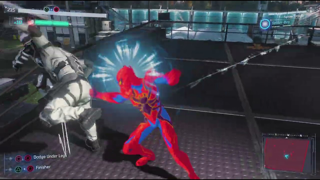 Completing Sable Outpost in Central Park (PS5 gameplay Marvel Spider-Man Remastered)