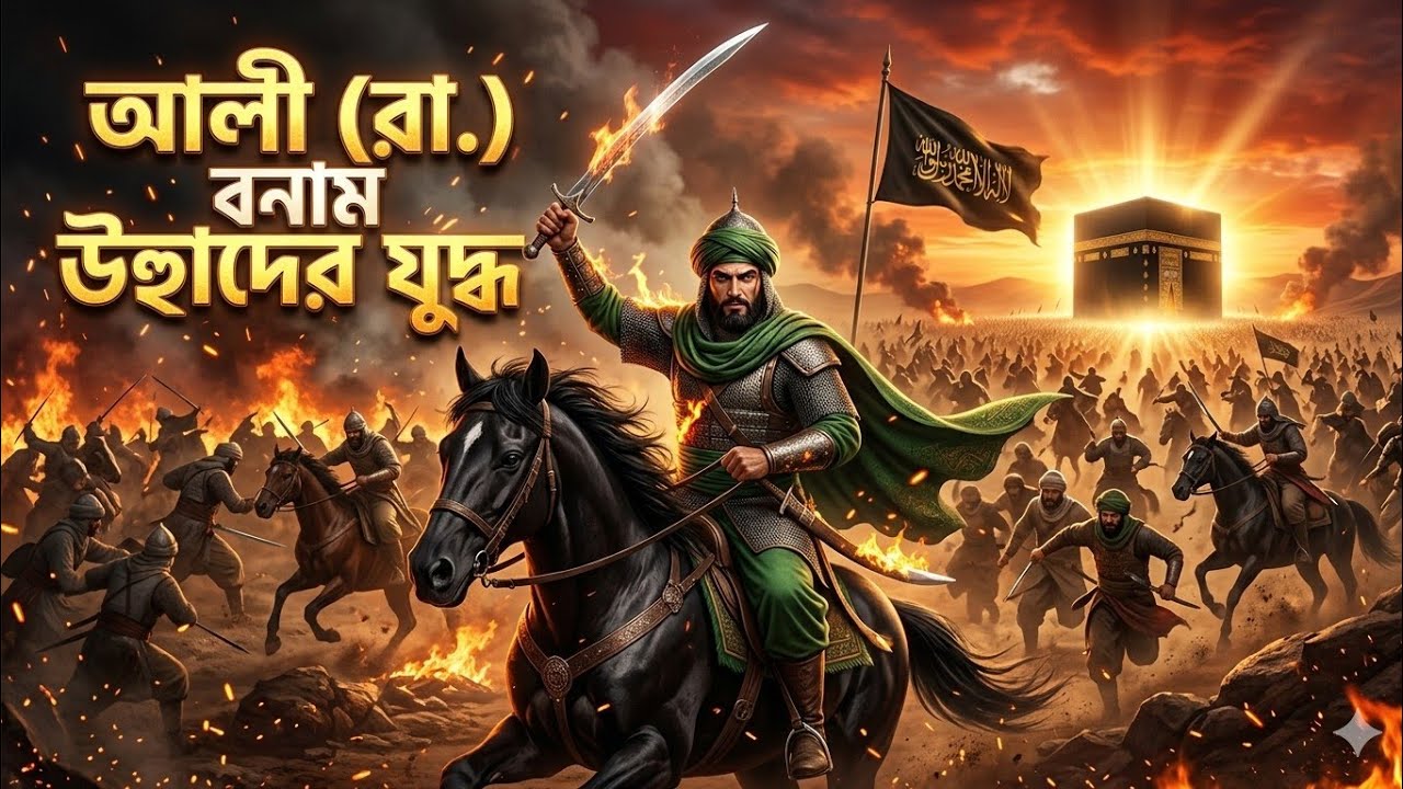 হযরত আলী (রা:) এর বীরত্বপূর্ণ যুদ্ধের কাহিনী | চোখে পানি চলে আসবে | Mizanur Rahman Azhari