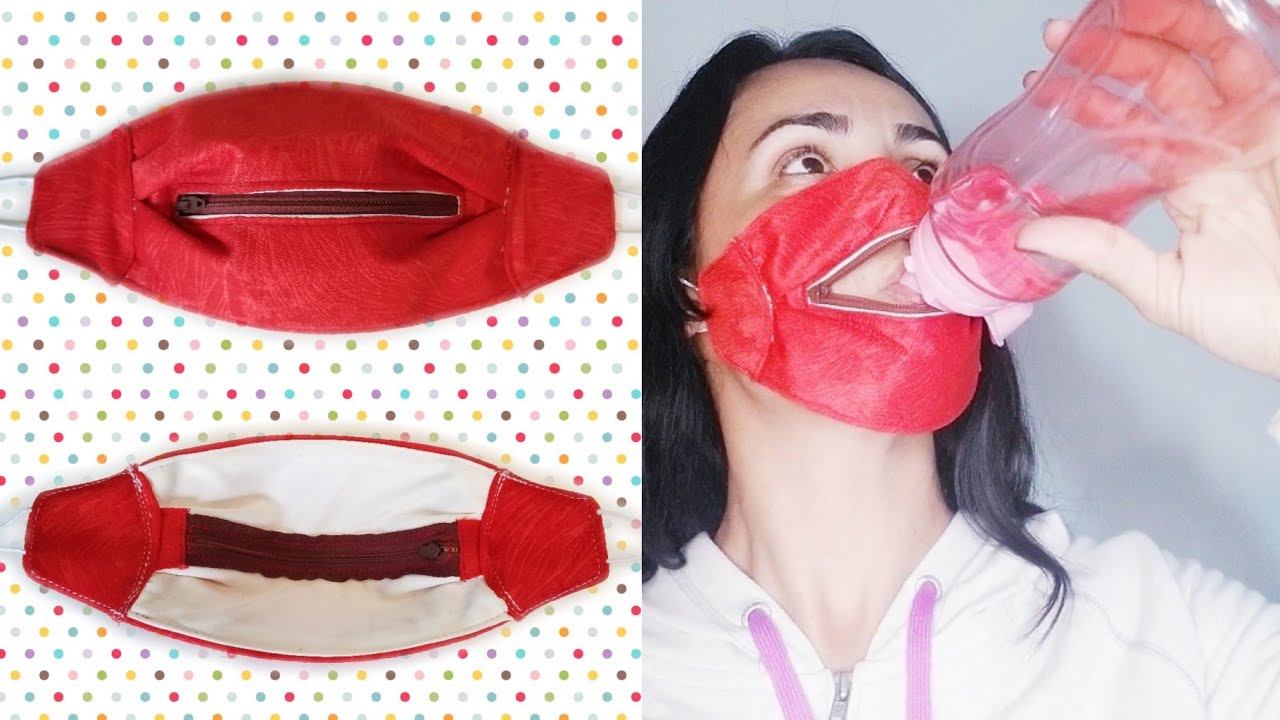 Tapaboca con Cierre o Cremallera / Mascarilla con Zíper / Zippered Face Mask FREE / Patrón GRATIS !!