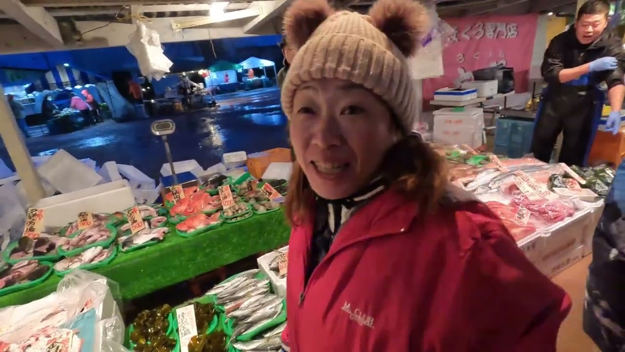2025年2月2日三浦市三崎朝市