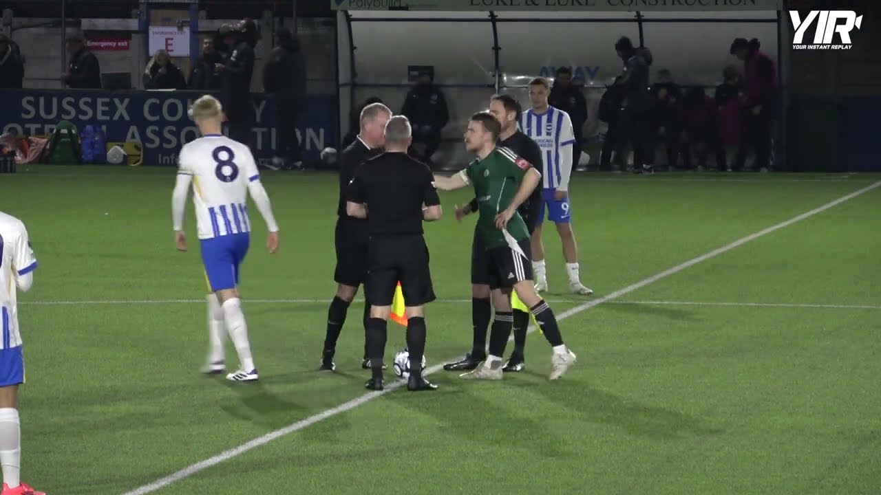 Highlights | Burgess Hill Town FC 0-0 Brighton & Hove Albion u21 FC | 7.1.25